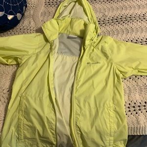 Columbia rain  jacket